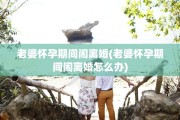 老婆怀孕期间闹离婚(老婆怀孕期间闹离婚怎么办)