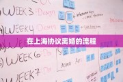在上海协议离婚的流程