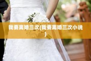 我要离婚三次(我要离婚三次小说)