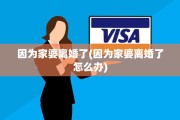 因为家婆离婚了(因为家婆离婚了怎么办)