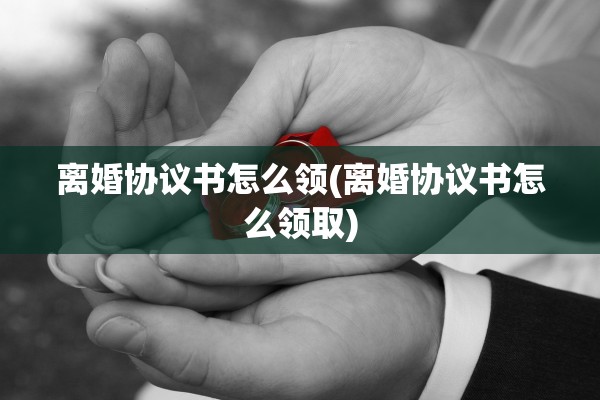 离婚协议书怎么领(离婚协议书怎么领取)