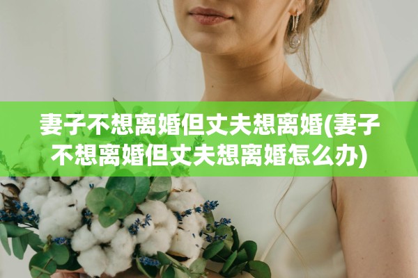 妻子不想离婚但丈夫想离婚(妻子不想离婚但丈夫想离婚怎么办)