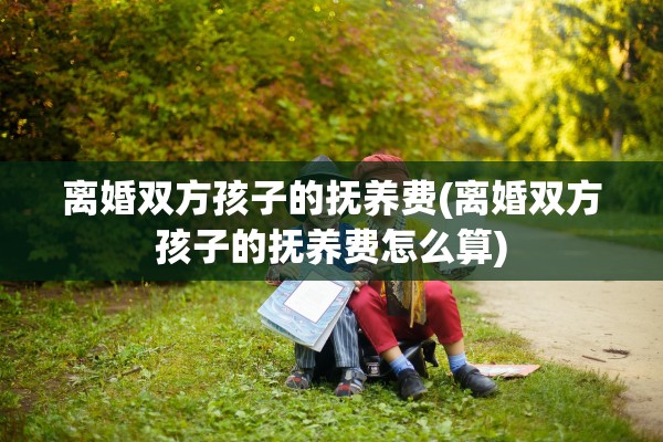 离婚双方孩子的抚养费(离婚双方孩子的抚养费怎么算)