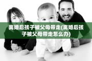 离婚后孩子被父母带走(离婚后孩子被父母带走怎么办)