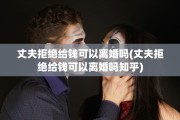 丈夫拒绝给钱可以离婚吗(丈夫拒绝给钱可以离婚吗知乎)