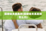 因暧昧关系离婚(因暧昧关系离婚怎么办)