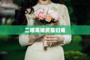 二婚离婚房屋归谁