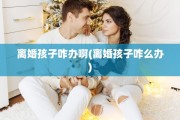 离婚孩子咋办啊(离婚孩子咋么办)