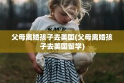 父母离婚孩子去美国(父母离婚孩子去美国留学)
