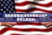 现在的婚姻法(现在的婚姻法财产是怎么规定的)