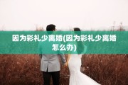 因为彩礼少离婚(因为彩礼少离婚怎么办)