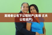 离婚老公名下公司财产(离婚 丈夫公司资产)