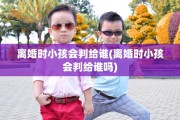 离婚时小孩会判给谁(离婚时小孩会判给谁吗)