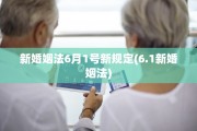新婚姻法6月1号新规定(6.1新婚姻法)