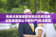 民典法案婚姻篇离婚出轨民法典出轨离婚怎么分割财产(民法典离婚新规出轨)