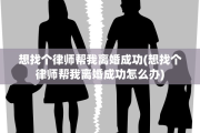 想找个律师帮我离婚成功(想找个律师帮我离婚成功怎么办)