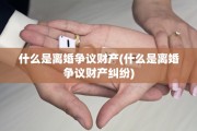 什么是离婚争议财产(什么是离婚争议财产纠纷)