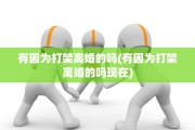 有因为打架离婚的吗(有因为打架离婚的吗现在)