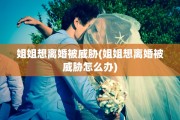 姐姐想离婚被威胁(姐姐想离婚被威胁怎么办)