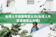 台湾人不肯离婚怎么办(台湾人不肯离婚怎么办呢)