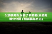 公婆离婚公公娶了新婆婆(公婆离婚公公娶了新婆婆怎么办)