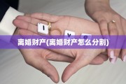离婚财产(离婚财产怎么分割)