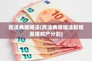 民法典婚姻法(民法典婚姻法新规离婚财产分割)