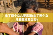 生了两个女儿要离婚(生了两个女儿要离婚怎么办)