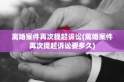 离婚案件再次提起诉讼(离婚案件再次提起诉讼要多久)