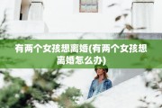 有两个女孩想离婚(有两个女孩想离婚怎么办)