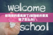 输钱输的要离婚了(输钱输的要离婚了怎么办)