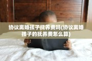 协议离婚孩子抚养费吗(协议离婚孩子的抚养费怎么算)