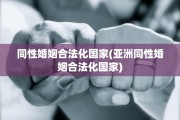 同性婚姻合法化国家(亚洲同性婚姻合法化国家)