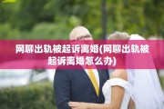网聊出轨被起诉离婚(网聊出轨被起诉离婚怎么办)