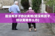 因没有孩子协议离婚(因没有孩子协议离婚怎么办)