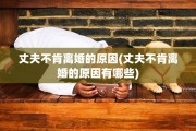 丈夫不肯离婚的原因(丈夫不肯离婚的原因有哪些)
