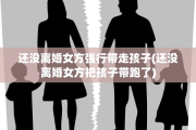 还没离婚女方强行带走孩子(还没离婚女方把孩子带跑了)