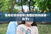 离婚后妈妈探视(离婚后妈妈探视孩子)