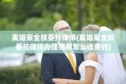 离婚案全权委托律师(离婚案全权委托律师办理律师怎么收费的)