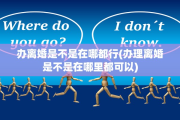 办离婚是不是在哪都行(办理离婚是不是在哪里都可以)