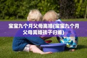 宝宝九个月父母离婚(宝宝九个月父母离婚孩子归谁)
