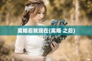 离婚后就现在(离婚 之后)