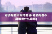 老婆拖着不离婚的目(老婆拖着不离婚是什么意思)