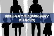 离婚还有两个孩子(离婚还有两个孩子怎么办)