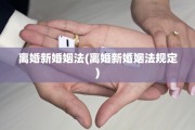 离婚新婚姻法(离婚新婚姻法规定)