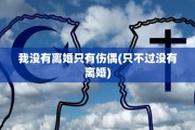 我没有离婚只有伤偶(只不过没有离婚)