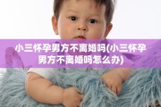 小三怀孕男方不离婚吗(小三怀孕男方不离婚吗怎么办)