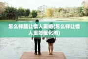 怎么样能让情人离婚(怎么样让情人离婚催化剂)