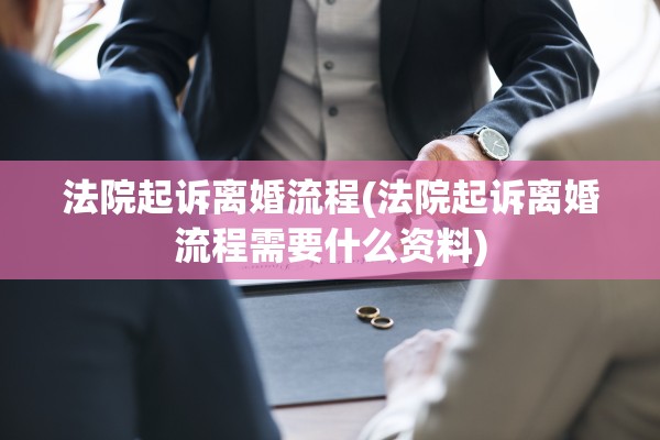 法院起诉离婚流程(法院起诉离婚流程需要什么资料)