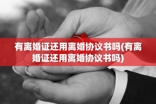 有离婚证还用离婚协议书吗(有离婚证还用离婚协议书吗)